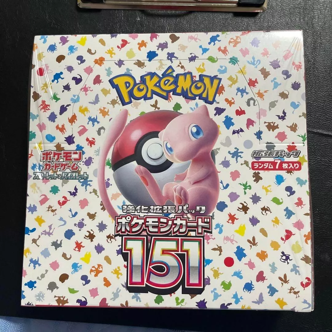 Pokemon Card Game Scarlet & Violet 151 Box Japanese mew pink