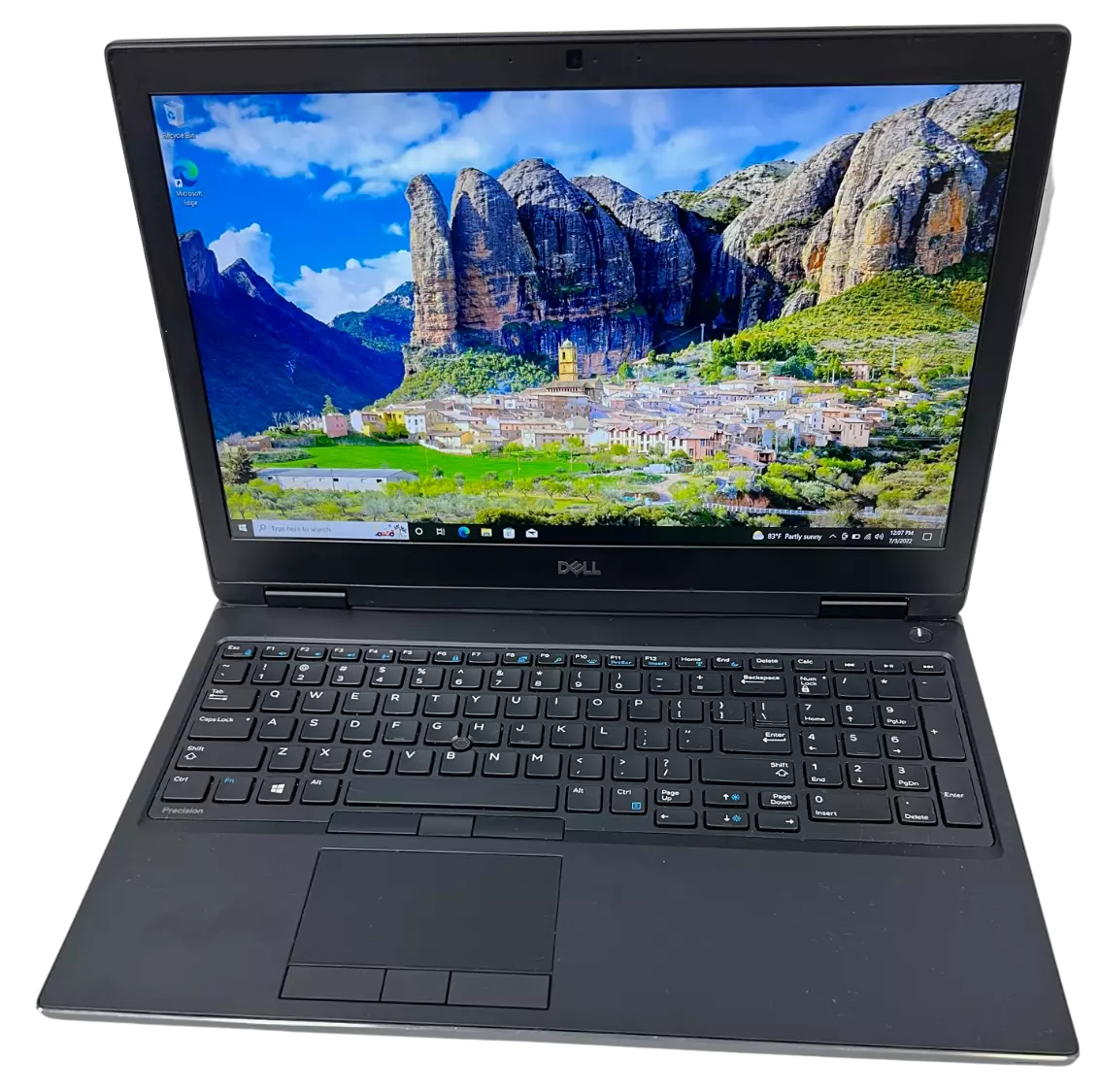Dell Precision 7530 Laptop - 2.2 GHz i7-8750H 16GB 256GB SSD - 15.6
