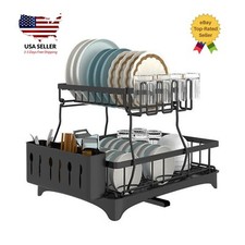 Dish Drying Rack Home and Kitchen 2 Tier  Dis...