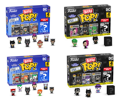 Funko Bitty Pops DC Batman Collection Series 1 & Anniversary Series *You Choose*