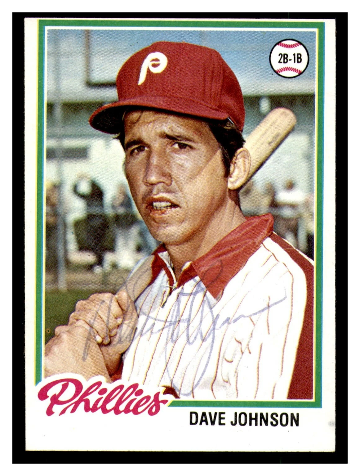Dave Johnson trading card