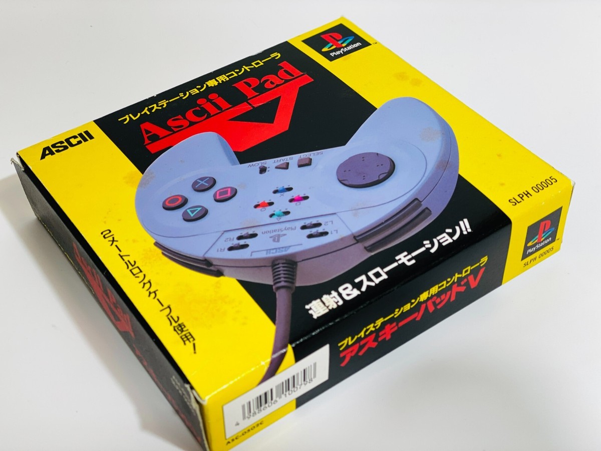 Sony PlayStation Ascii Pad SLPH00005 ASCII PS1 Play Station JP