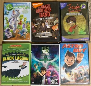 Lot Kids Dvds Astro Boy Planet 51 Naked Brothers Band Destroy All Aliens Ebay