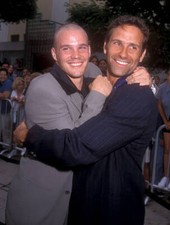 Dylan Bruno and Chris Bruno during 