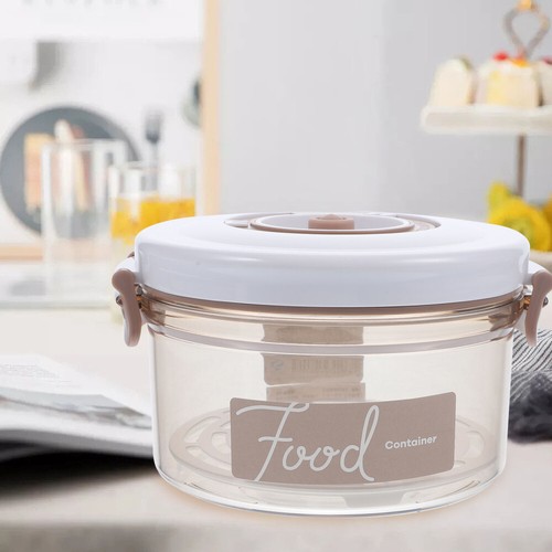 3 Sets Airtight Food Storage Container Vacuum Sealed Jar Fruit