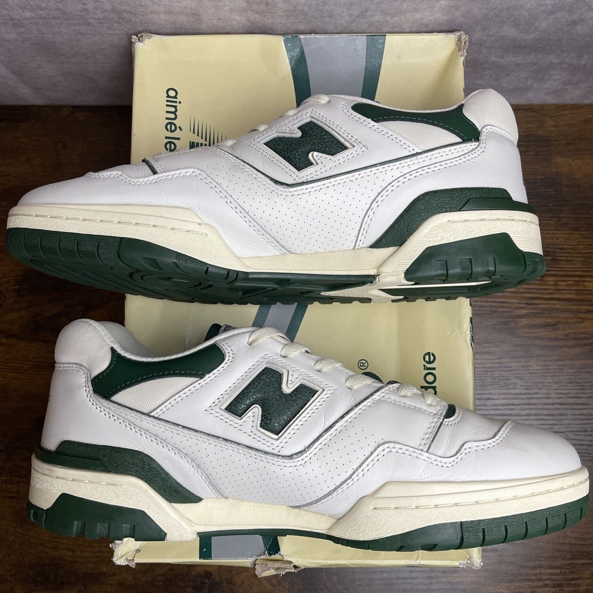 New Balance Aimé Leon Dore x 550 Evergreen Size 13 BB550ALD  display picture 3