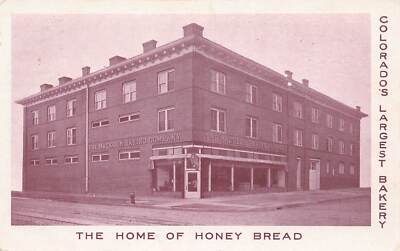 J84/ Denver? Colorado Postcard c1920 Honey Bread Bakery Factory 95
