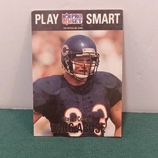 1992 Pro Set - Play Smart #356 Trace Armstrong