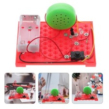 Allarme antincendio Simulato Sirena Materiale Giocattoli Educativi Lampada Suono