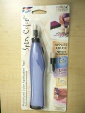 Spin Color Motorized Color Application Tool Papercraft Delta by Rubber Stampede
