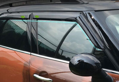 Fit For Mini Cooper Countryman F60 Black Side Window Visor Vent