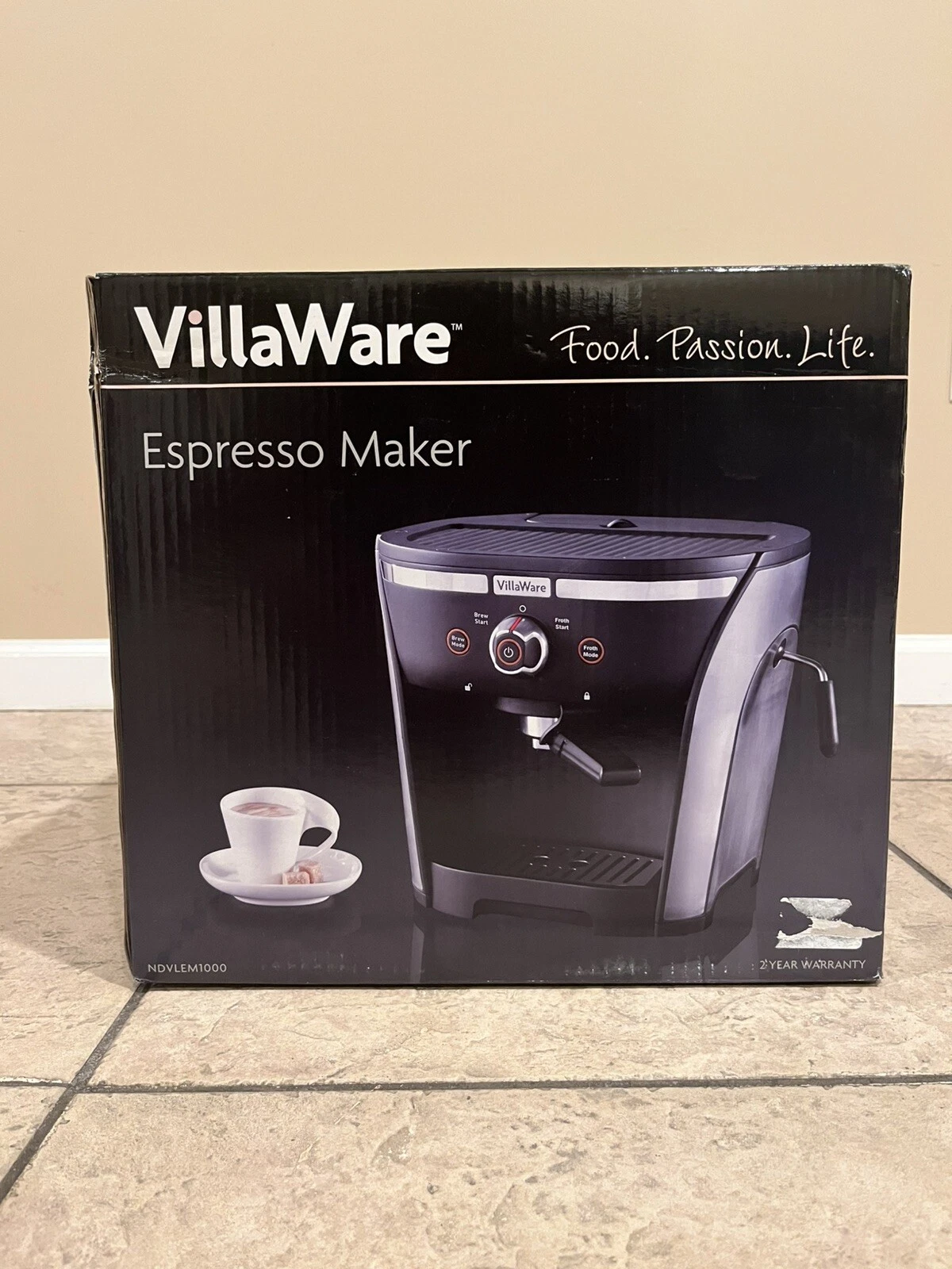 Villaware Espresso Maker Brand New
Opens in a new window or tab