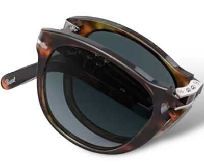 Persol Steve McQueen Pilot Sunglasses Folding Aviator Glass Lens's