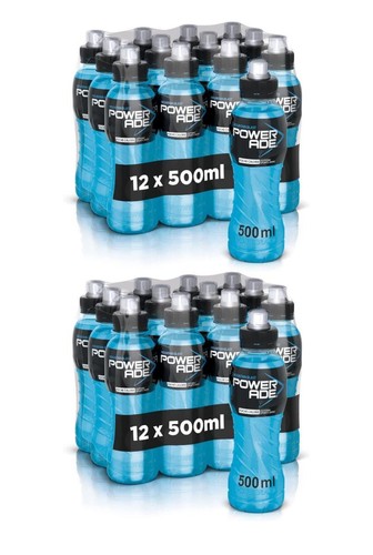 Powerade Berry & Tropical Fruit Isotonic Hydration Sport Drink - 12x, 24x330ml - Picture 4 of 4