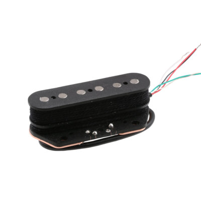 Tonabnehmer Humbucker Schwarz Wilkinson Wilkinson WMHR AlNiCo V Mini- Humbucker Für P90 Ausschnitt – Schwarz, Mit Schrauben Humbucker Dimarzio - Foto 5