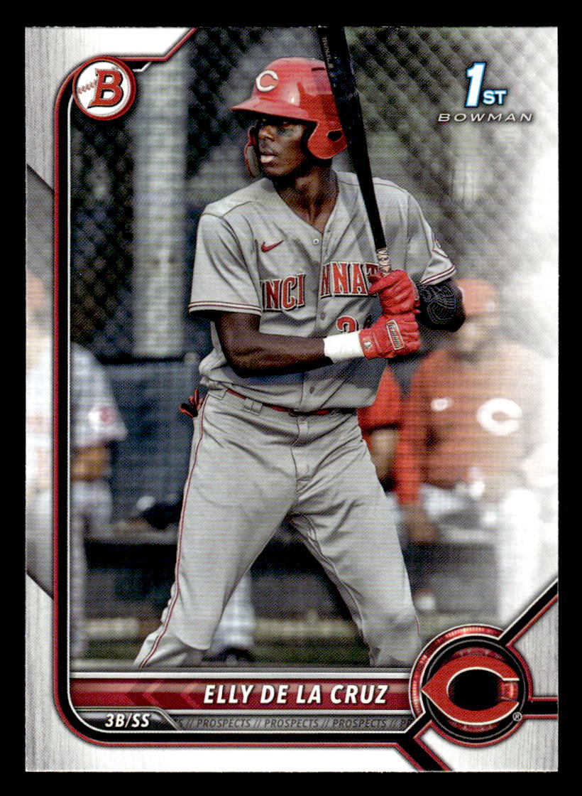 Elly De La Cruz 2022 Bowman 1st Edition #BPPF-50 | eBay