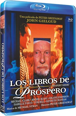 Prosperos Bücher- Sir John Gielgud, Peter Greenaway- - Blu-Ray   Dt. Ton