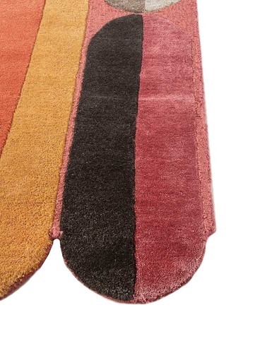 9x12|Rug coral essence/prism pink hand tufted Rugs Hand Tufted Wool Carpet Area - Picture 4 of 4