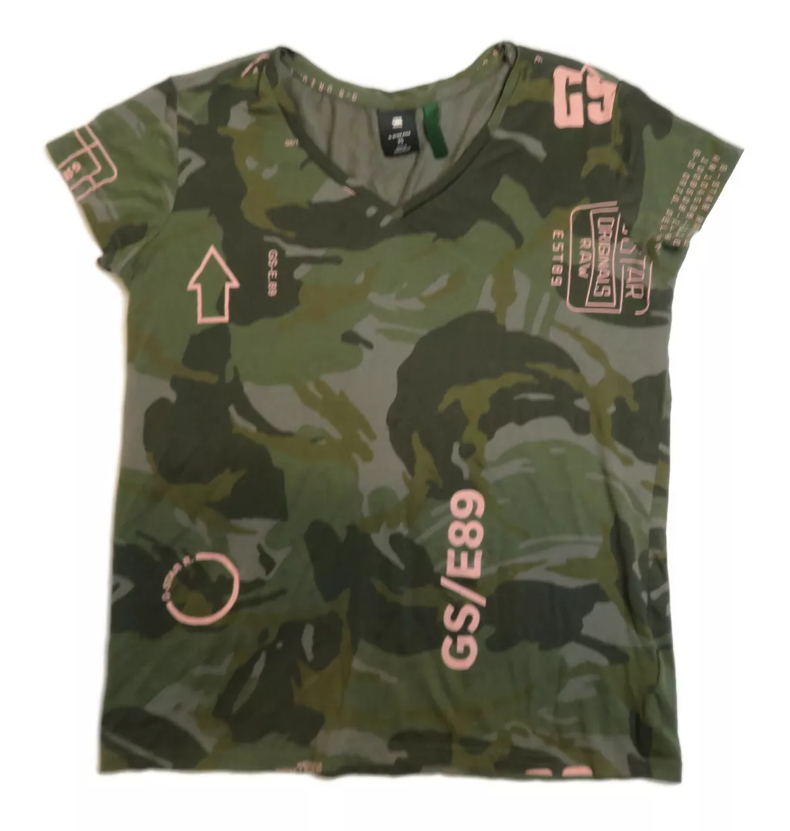 G star 2024 camouflage t shirt