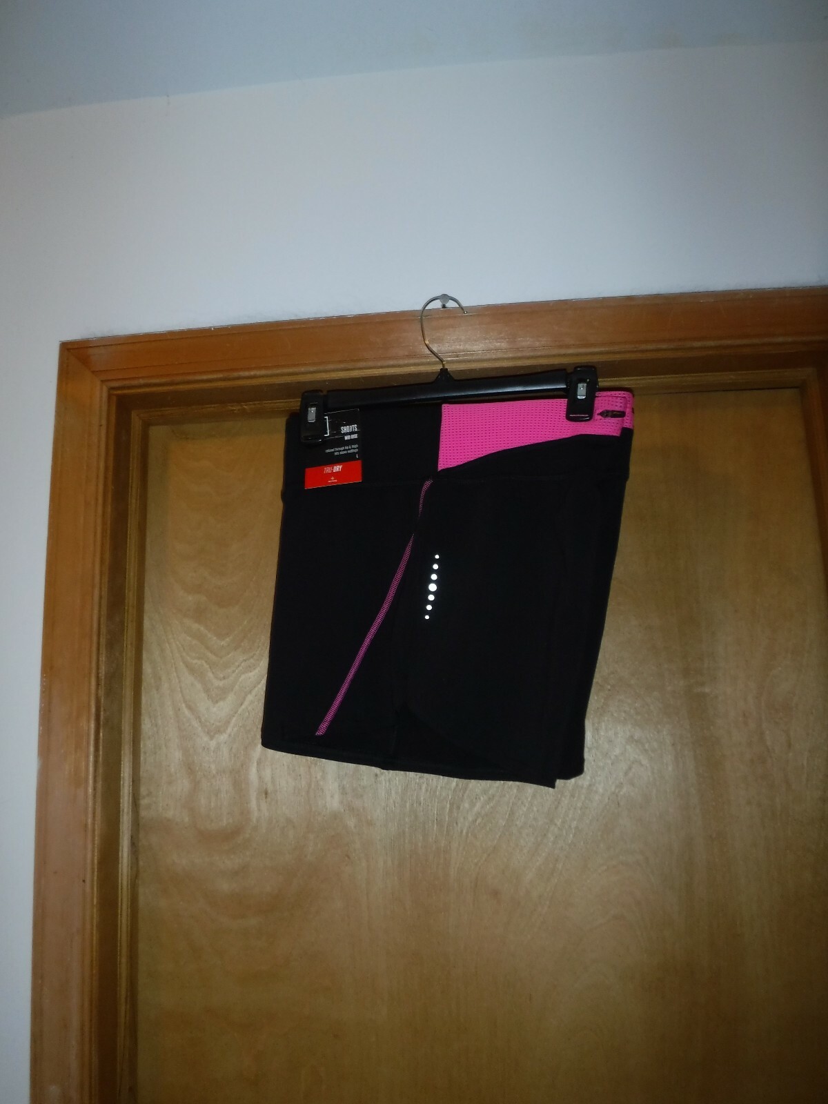 Mini pantaloncino donna attivo XXL XL L FILA vita elastica bordo colori nero e navy