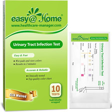 FSA Eligible 10-Pack UTI Test Strips for Urinalysis and Detection
