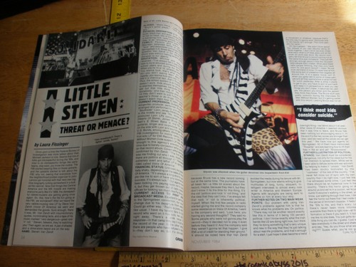 PRINCE Cyndi Lauper The Cars Quiet Riot Lou Reed Elton John CREEM 1984 magazine - Picture 5 of 12