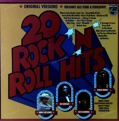 Various - 20 Rock 'N' Roll Hits (Original Versions) Germany LP (VG/VG) .
