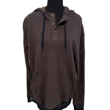 Cremieux The Game Keeper Collection Pullover Men’s L  Double Knit Hoodie