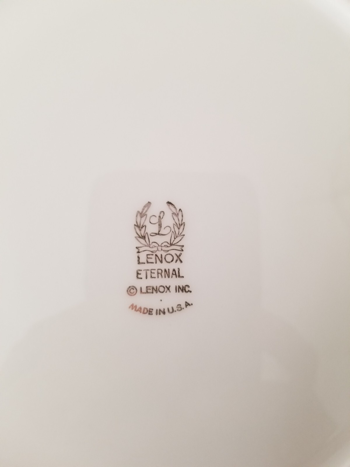 Lenox Eternal Dinnerware Service for 12