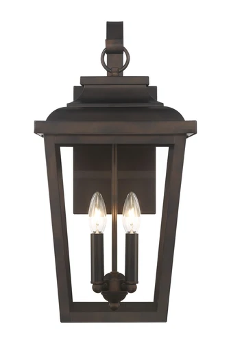 Minka Lavery Irvington Manor 4 Light Outdoor Wall Mount, Chelesa Bronze - Picture 3 of 5
