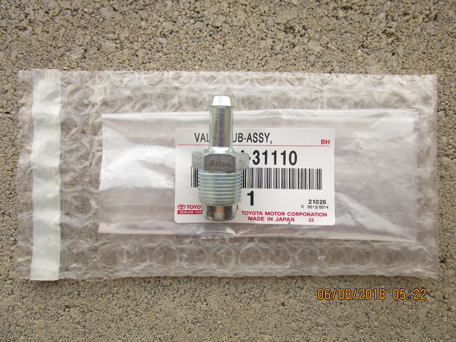 Toyota FJ Cruiser PCV Valve – 2007-2014 4.0L V6 – OEM Style, Made In Japan
