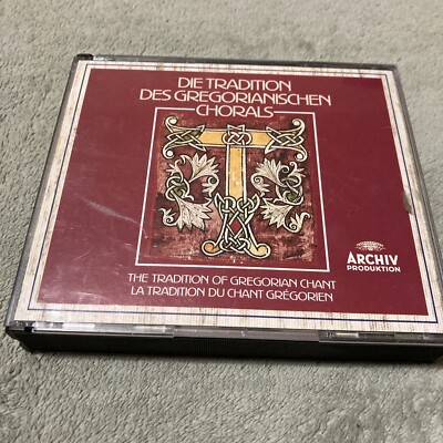 4 CD-Die Tradition Des Gregorianischen Chorals -Gregorian Chant