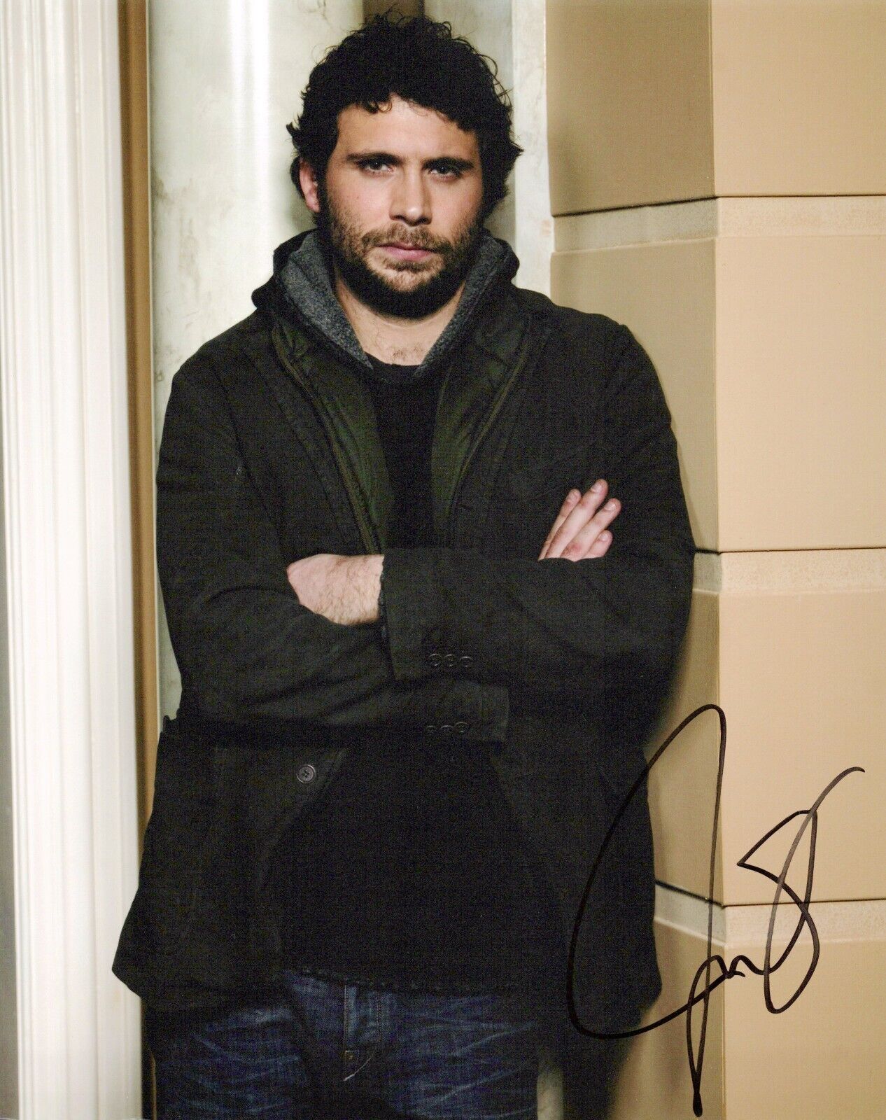 Justin Chatwin head shot autographed photo signed 8x10 #1