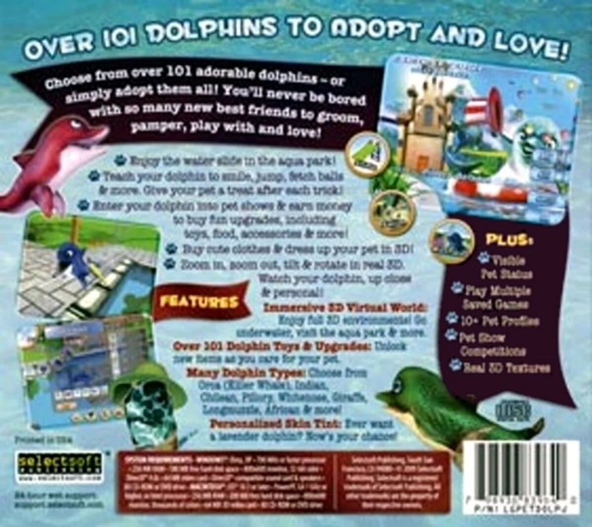 101 Dino Pets PlayPets Virtual Sim Petz Game PC Windows Sealed New