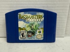 Bassmasters 2000 Nintendo 64 N64 Authentic Tested Working BLUE
