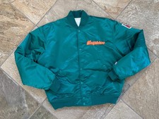 Vintage Miami Dolphins Starter Satin Football Jacket, Size Large