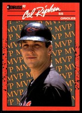 Cal Ripken 1990 Donruss #BC-18 Baltimore Orioles FREE SHIPPING AutographDen