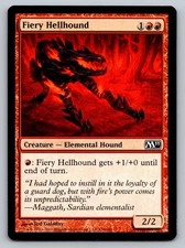 MTG Fiery Hellhound (M11) Regular