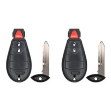 KEYS4LESS Key Fob Replacement for Dodge Journey 2009-2010 FCC IYZ-C01C Pack of 2