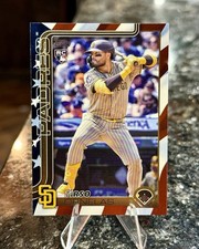 2025 Topps Update TIRSO ORNELAS RC #/76 INDEPENDENCE DAY Padres Rookie