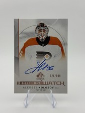2024-25 SP Authentic Aleksei Kolosov Future Watch Auto /999 Philadelphia Flyers