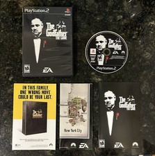 The Godfather Sony PlayStation 2 Complete with Map and Manual Tested
