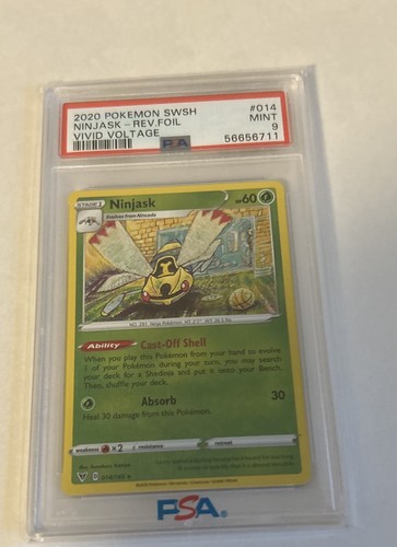 Ninjask 014/185 Swsh04: Vivid Voltage Reverse Holo
