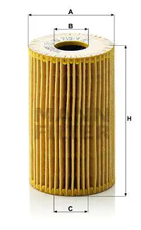 Originale MANN-FILTER Filtro Olio HU 715/4 X Per BMW Bertone - Immagine 2