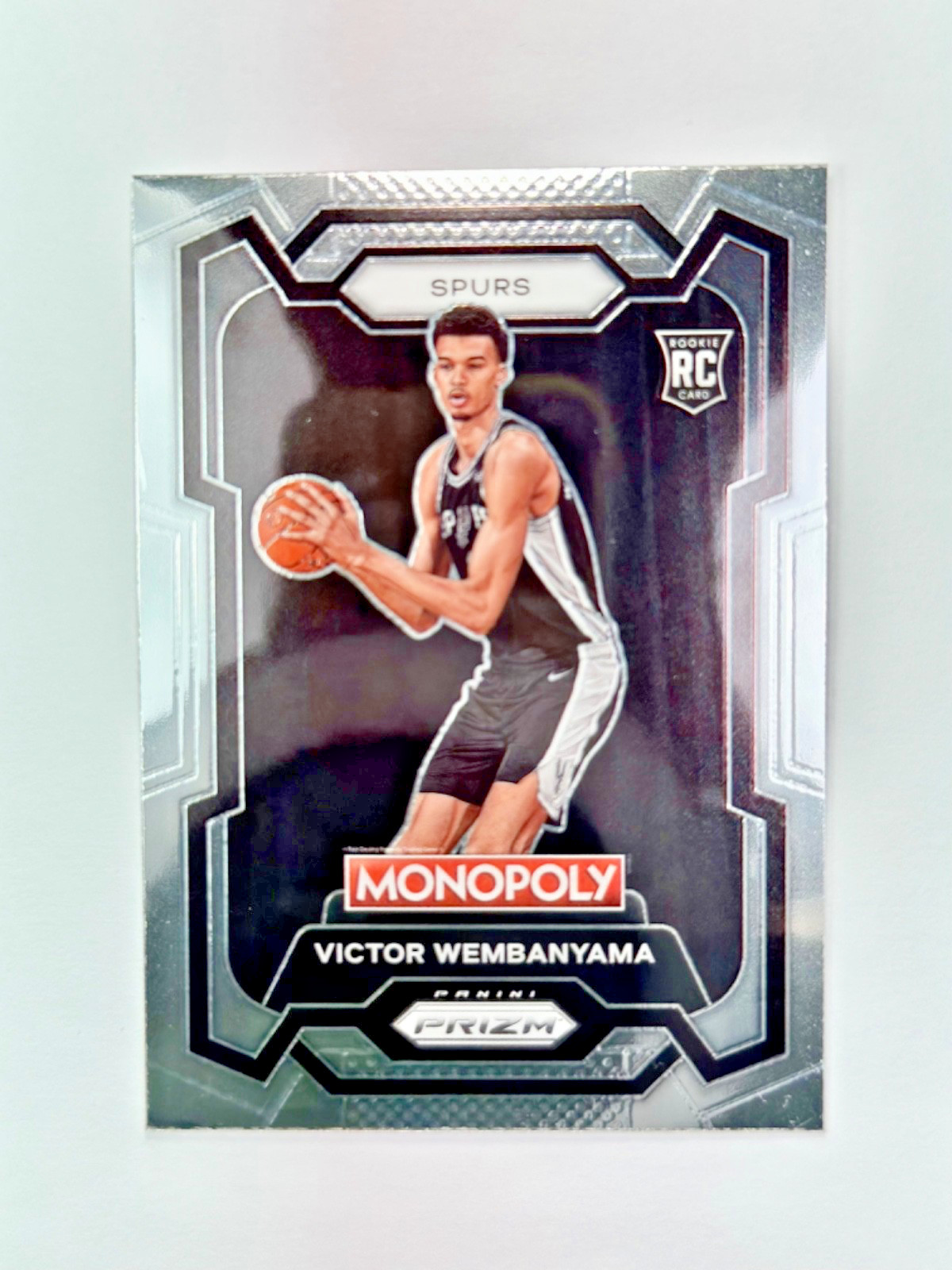 2023 PANINI PRIZM VICTOR WEMBANYAMA BASE MONOPOLY PRIZM #81