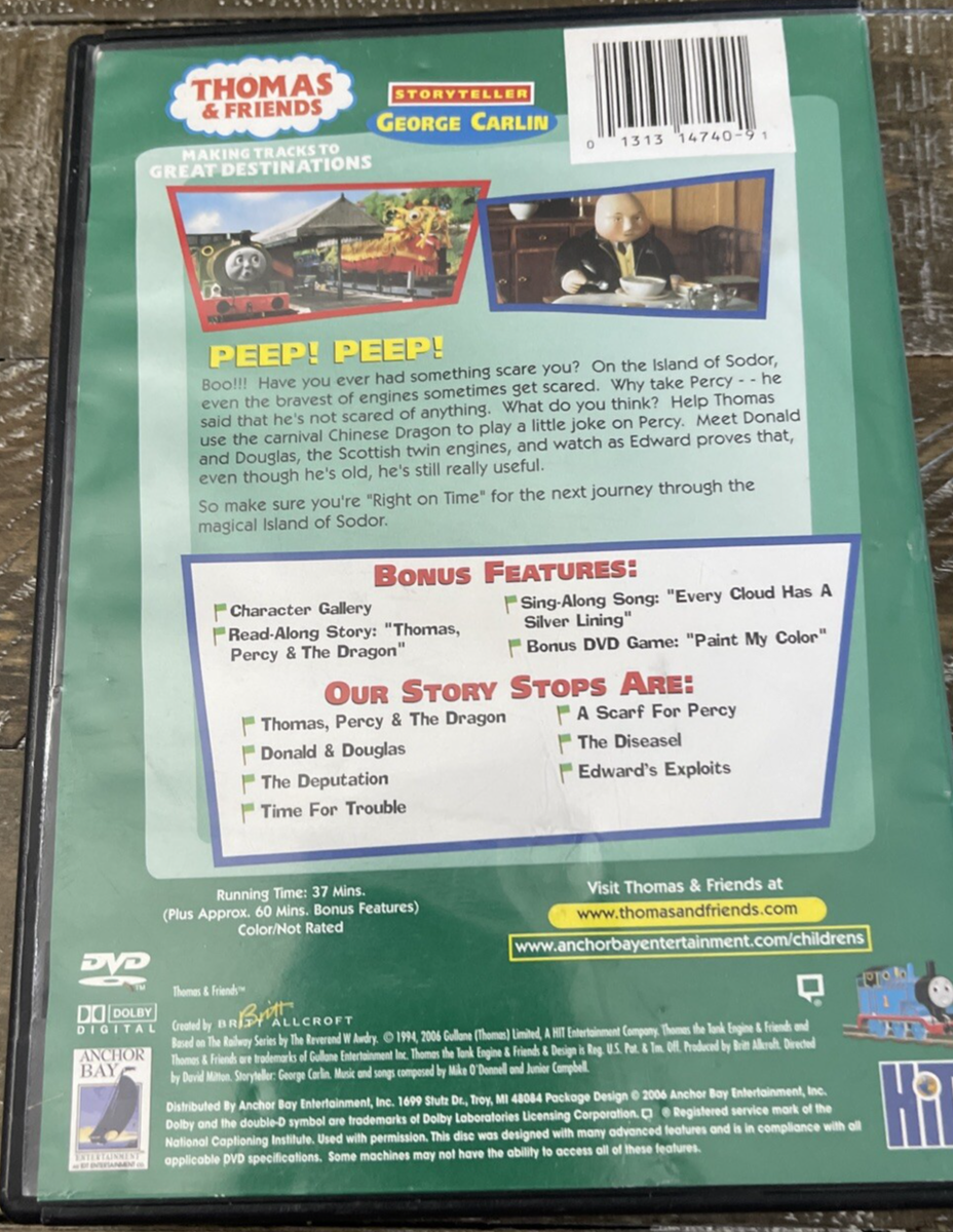 Thomas And Friends Thomas Percy And the Dragon DVD 13131474091| eBay