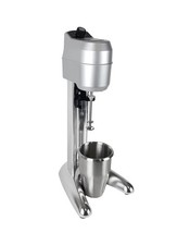FRULLINO MIXER FRAPPE' SINGOLO SILVER ITALIA - BICCHIERE INOX