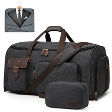 Garment Bags for Travel Convertible Garment Duffle Bags for Travel Suit Black