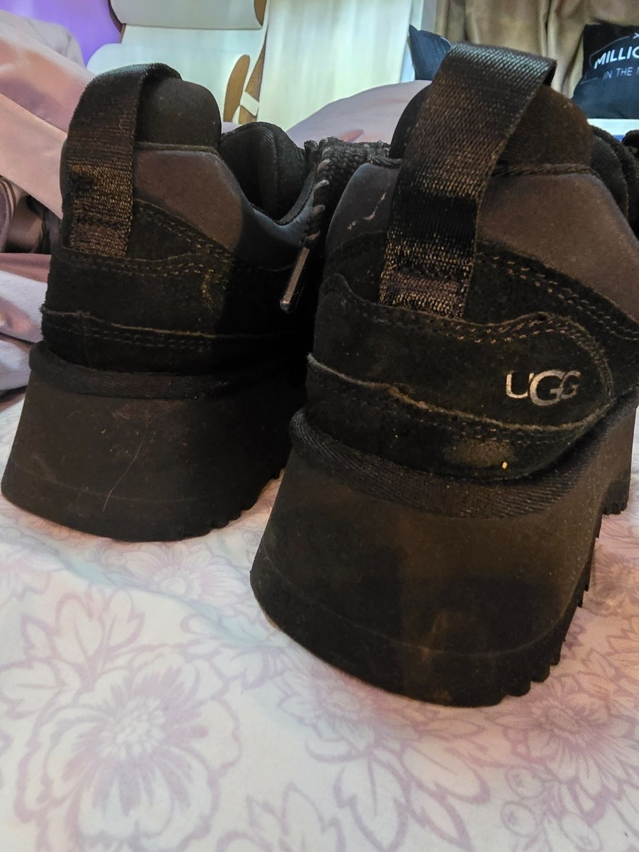 Womens black UGG Astromel platform shoes | eBay