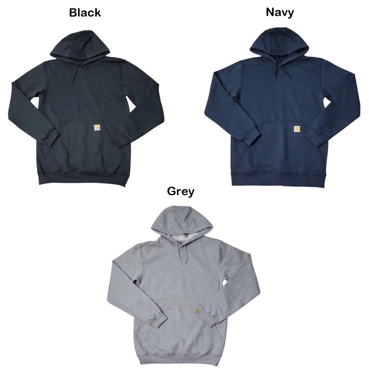 ★送料無料★MIDWEIGHT HOODED SWEATSHIRT K121-472 Carhartt Sweatshirts: Men's K121 472 Midweight Navy Hooded